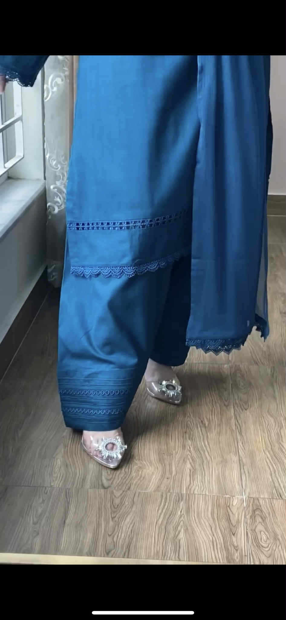 2 Stiched 3Pcs Dress